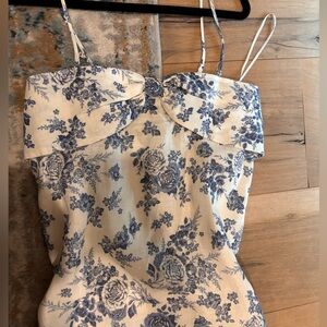 Cami nyc long floral dress size Small